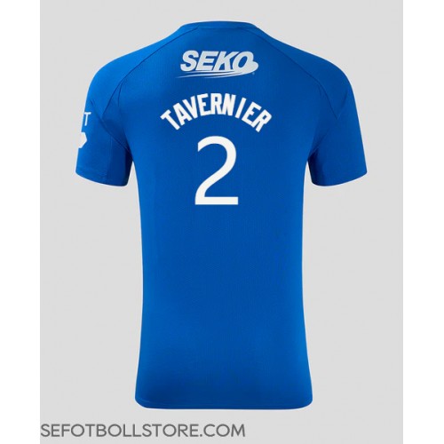 Rangers James Tavernier #2 Replika Hemmatröja 2024-25 Kortärmad